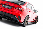 Maxton Parts - Diffusor Heckansatz V.2 passend für Audi RS3 Limousine 8Y FL schwarz Hochglanz