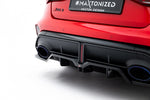 Maxton Parts - Diffusor Heckansatz V.2 passend für Audi RS3 Limousine 8Y FL schwarz Hochglanz