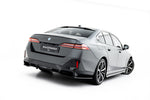 Maxton Parts - Diffusor Heckansatz V.2 passend für BMW 5er / i5 M-Paket Limousine / Touring G60 / G61 schwarz Hochglanz (BM-5-G60-MPACK-RSD2G+RD4-G)