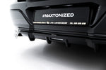 Maxton Parts - Diffusor Heckansatz V.2 passend für BMW 7 M-Paket G70 schwarz Hochglanz