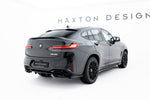 Maxton Parts - Diffusor Heckansatz V.2 passend für BMW X4 M-Paket G02 FL schwarz Hochglanz