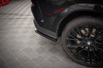 Maxton Parts - Diffusor Heckansatz V.2 passend für BMW X6 M-Paket G06 schwarz Hochglanz