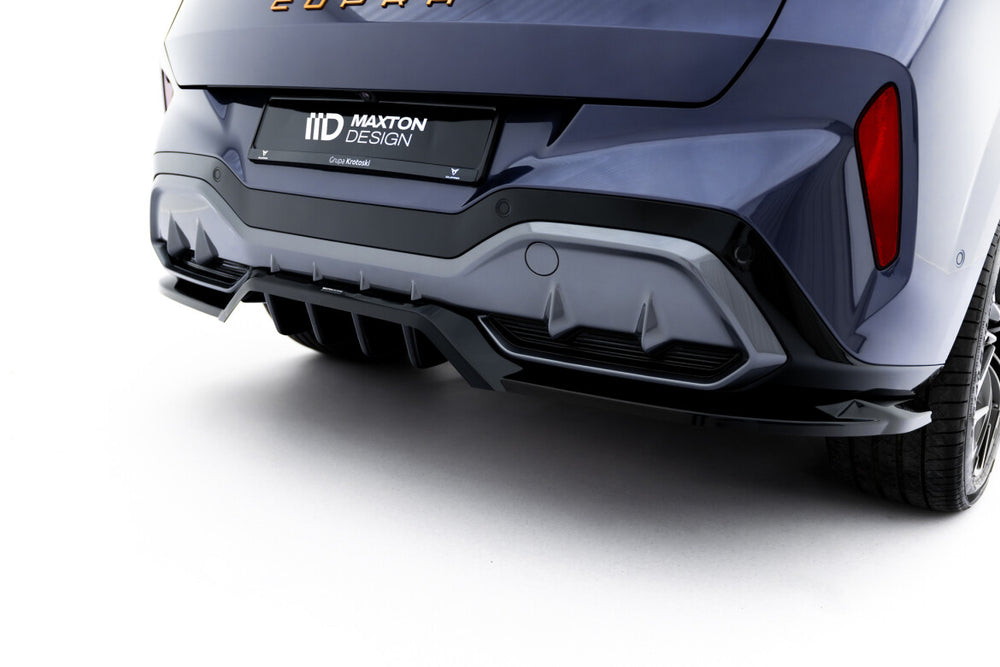 Maxton Parts - Diffusor Heckansatz V.2 passend für CUPRA Terramar Mk1 schwarz Hochglanz