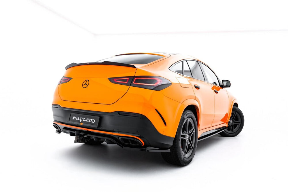 Maxton Parts - Diffusor Heckansatz V.2 passend für Mercedes-Benz GLE Coupe AMG-Line C167 / C167 Facelift schwarz Hochglanz