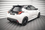 Maxton Parts - Diffusor Heckansatz V.2 passend für Toyota Yaris Mk4 schwarz Hochglanz