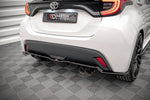 Maxton Parts - Diffusor Heckansatz V.2 passend für Toyota Yaris Mk4 schwarz Hochglanz