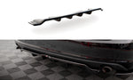 Maxton Parts - Diffusor Heckansatz V.2 passend für Volvo V90 Mk2 schwarz Hochglanz