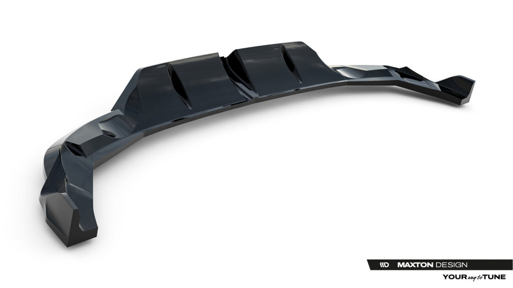 Maxton Parts - Diffusor Heckansatz V.3 passend für Audi RS3 Sportback 8Y FL schwarz Hochglanz