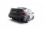 Maxton Parts - Diffusor RACE passend für Audi A3 Limousine 8Y Facelift schwarz Hochglanz