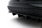 Maxton Parts - Diffusor RACE passend für Audi A3 Limousine 8Y Facelift schwarz Hochglanz