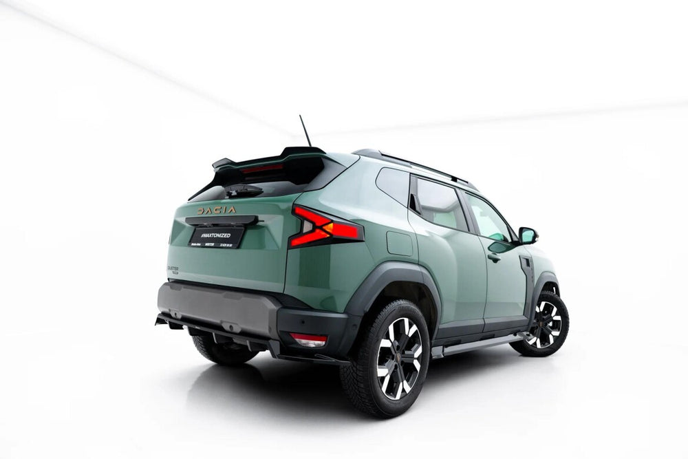 Maxton Parts - Diffusor RACE passend für Dacia Duster Mk3 schwarz Hochglanz