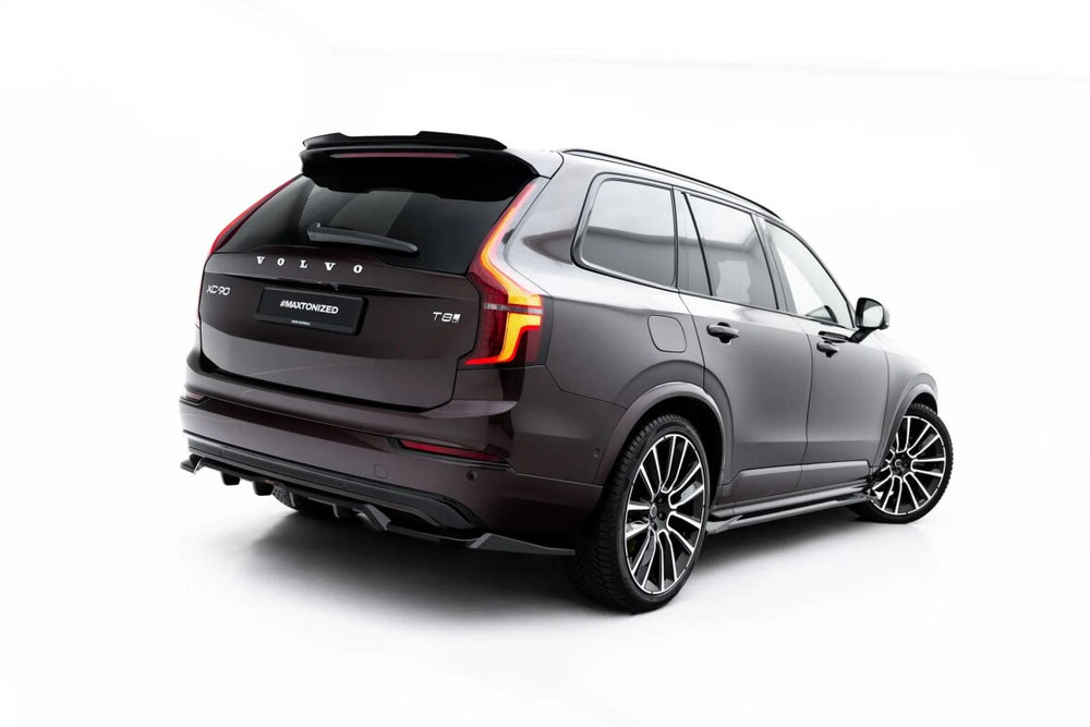 Maxton Parts - Diffusor RACE passend für Volvo XC90 Mk2 Facelift 2 schwarz Hochglanz