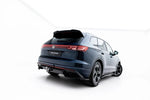 Maxton Parts - Diffusor RACE passend für VW Touareg Elegance Mk3 Facelift schwarz Hochglanz