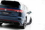 Maxton Parts - Diffusor RACE passend für VW Touareg Elegance Mk3 Facelift schwarz Hochglanz