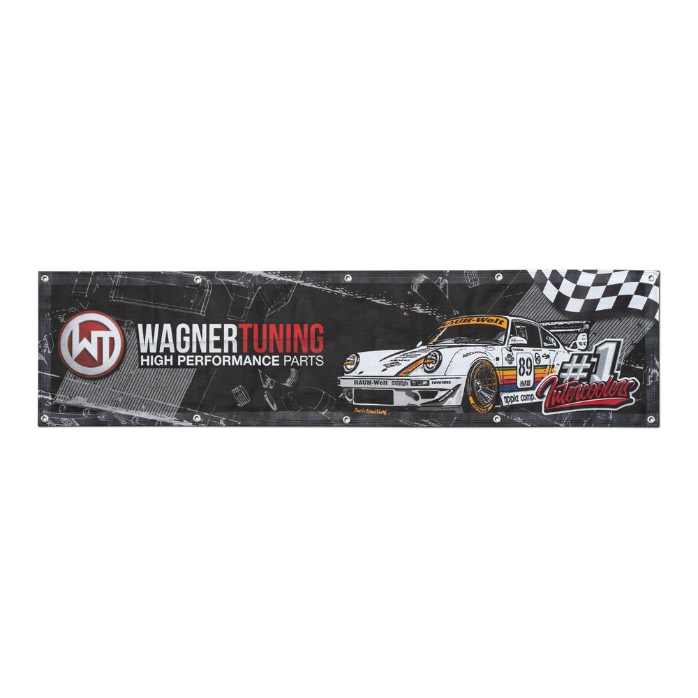 Mesh Banner Werkstattbanner porsh 200 x 50