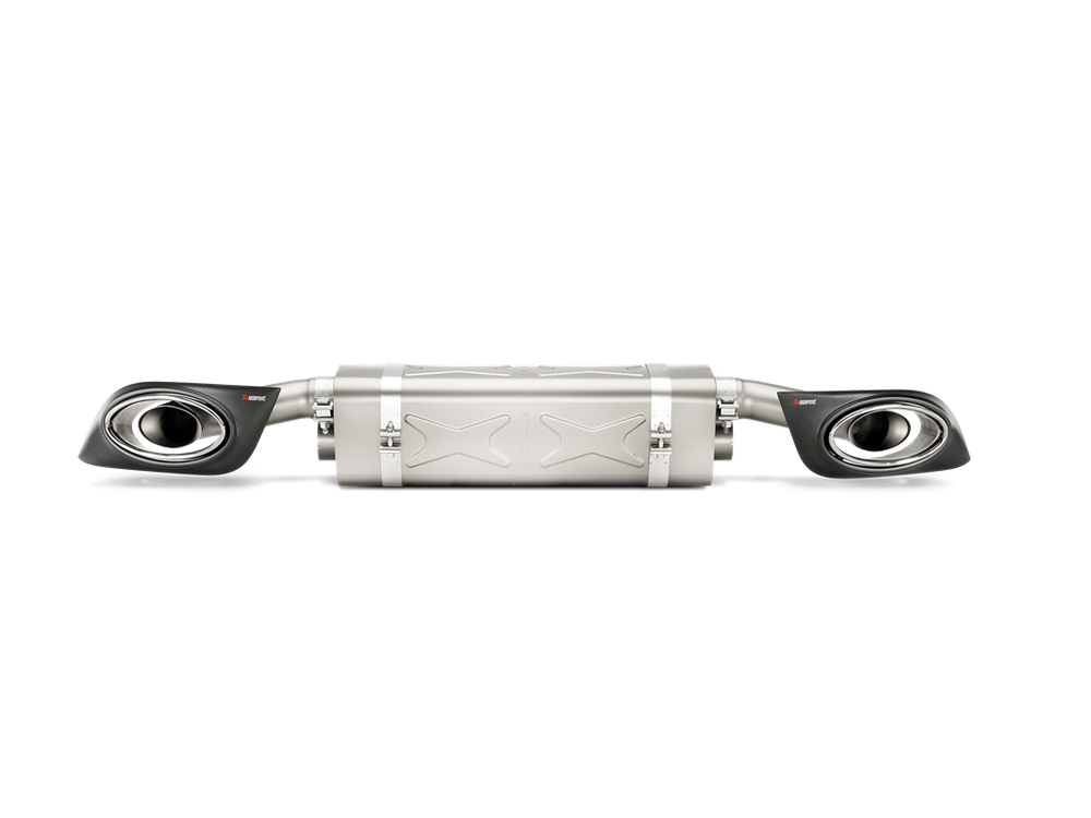 S-PO991TSO-HT Slip-On Line (Titanium) - Porsche 911 Turbo (991)