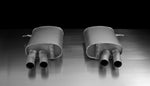 Axle-Back Auspuffanlage für BMW 3 Series 335i E90-E93 & 335x E90-E93 - Endrohr-Set (4-teilig), Carbon