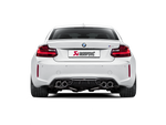 DI-BM/CA/3/G Rear Carbon Fibre Diffuser - High Gloss - BMW M2 (F87)