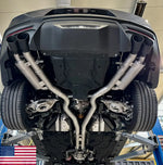 Ford Mustang Gen. 7 5.0 GT V8 S650 (Bj. ab 2024)(EU-Modell) Grail Exhaust Cabriolet,Mittelschalldämpfer mit H-Pipe (Deep),Ø 100 mm