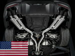 Ford Mustang Gen. 7 Dark Horse S650 Coupé (Bj. ab 2024)(US-Modell) Grail Exhaust Mittelschalldämpfer mit H-Pipe (Deep)