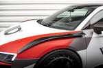 Maxton Parts - Front Side Wings passend für Audi R8 Mk2 FL schwarz Hochglanz