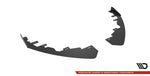 Maxton Parts - Front Stoßstange Flaps passend für Audi A3 8Y schwarz Hochglanz