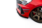 Maxton Parts - Front Stoßstange Flaps passend für Audi RS3 Sportback 8Y FL schwarz Hochglanz