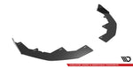 Maxton Parts - Front Stoßstange Flaps passend für Audi S3/A3 S-Line 8Y schwarz Hochglanz