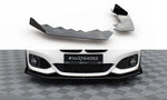 Maxton Parts - Front Stoßstange Flaps passend für BMW 1er F20 M-Paket FL / M140i schwarz Hochglanz