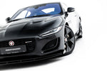 Maxton Parts - Front Stoßstange Flaps passend für Flaps Jaguar F-Type X152 Facelift 2 schwarz Hochglanz