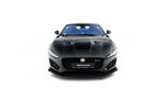 Maxton Parts - Front Stoßstange Flaps passend für Flaps Jaguar F-Type X152 Facelift 2 schwarz Hochglanz