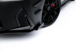 Maxton Parts - Front Stoßstange Flaps passend für Flaps Lexus IS 500 Mk3 Facelift 2 (XE30) schwarz Hochglanz