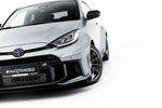 Maxton Parts - Front Stoßstange Flaps passend für Flaps Toyota GR Yaris Mk4 Facelift schwarz Hochglanz (TOYA4FGRCNC-FSF1-G)