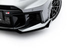 Maxton Parts - Front Stoßstange Flaps passend für Flaps Toyota GR Yaris Mk4 Facelift schwarz Hochglanz (TOYA4FGR4CNC-FSF1-G)