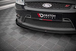 Maxton Parts - Front Stoßstange Flaps passend für Ford Fiesta ST Mk6 schwarz Hochglanz