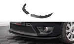 Maxton Parts - Front Stoßstange Flaps passend für Ford Fiesta ST Mk6 schwarz Hochglanz