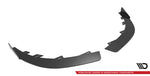 Maxton Parts - Front Stoßstange Flaps passend für Ford Fiesta ST Mk6 schwarz Hochglanz