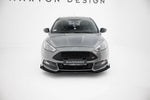Maxton Parts - Front Stoßstange Flaps passend für Ford Focus ST Mk3 FL schwarz Hochglanz