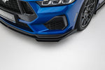 Maxton Parts - Front Stoßstange Flaps passend für Ford Mustang GT Mk7 schwarz Hochglanz