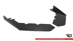 Maxton Parts - Front Stoßstange Flaps passend für Ford Mustang GT Mk7 schwarz Hochglanz