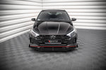 Maxton Parts - Front Stoßstange Flaps passend für Hyundai I20 N Mk3 schwarz Hochglanz