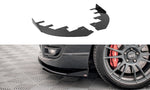 Maxton Parts - Front Stoßstange Flaps passend für Mazda 3 MPS Mk1 schwarz Hochglanz