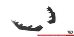 Maxton Parts - Front Stoßstange Flaps passend für Mercedes A35 AMG / AMG-Line Aero Pack W177 schwarz Hochglanz