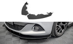 Maxton Parts - Front Stoßstange Flaps passend für Opel Astra GTC OPC-Line J schwarz Hochglanz