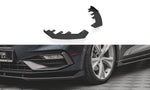Maxton Parts - Front Stoßstange Flaps passend für Seat Leon FR Mk4 schwarz Hochglanz