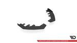 Maxton Parts - Front Stoßstange Flaps passend für Seat Leon FR Mk4 schwarz Hochglanz