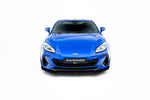 Maxton Parts - Front Stoßstange Flaps passend für Subaru BRZ Mk2 schwarz Hochglanz