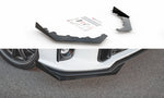 Maxton Parts - Front Stoßstange Flaps passend für Toyota GR Yaris Mk4 schwarz Hochglanz