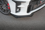 Maxton Parts - Front Stoßstange Flaps passend für Toyota GR Yaris Mk4 schwarz Hochglanz
