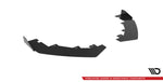 Maxton Parts - Front Stoßstange Flaps passend für VW Golf R Mk7 schwarz Hochglanz